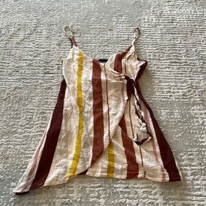 URBAN OUTFITTERS striped beach coverup